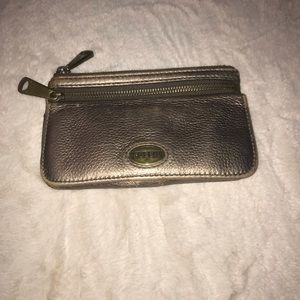 Fossil leather wallet